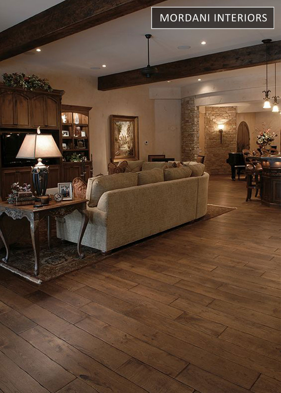 Orchard Walnut Brown Spc Wooden Flooring